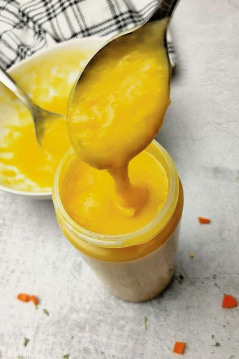 This homemade ️Super Spicy Mango Habanero Sauce recipe is easy to make and perfect for stir-fry dishes or slathered on grilled chicken. Mango Habanero sauce can be purchased in supermarkets, but it's also effortless to make at home. It's made with fresh habanero peppers, onion, garlic, light brown sugar, vinegar, and lime juice and goes great with grilled chicken. If you want to make more, double the recipe; the sauce will keep in the fridge for up to 3 weeks. Chimichurri Salsa, Habanero Sauce Recipe, Mango Habanero Sauce, Habanero Chili, Savory Jam, Habanero Sauce, Stir Fry Dishes, Habanero Peppers, Ginger And Honey