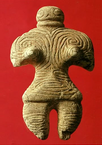 Gangu (The figure that was made with a stone). Jomon-era. Aomori Japan. BC.1,200 – BC.800. | ANCIENT ARCHIVES Jomon Era, Goddess Figurines, Aomori Japan, Istoria Artei, Cultural Artifact, Goddess Sculpture, Ancient Goddesses, Ancient Statues, Ancient Pottery