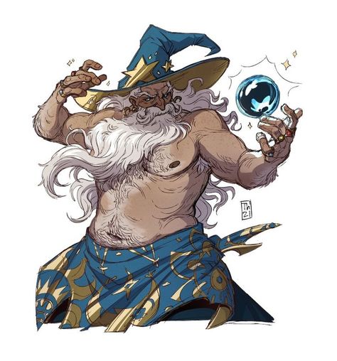 Fantasy Npc Art, Old Wizard, Dungeons And Dragons Characters, Dnd Art, Arte Sketchbook, Wow Art, Arte Fantasy, Character Design Male, Character Creation