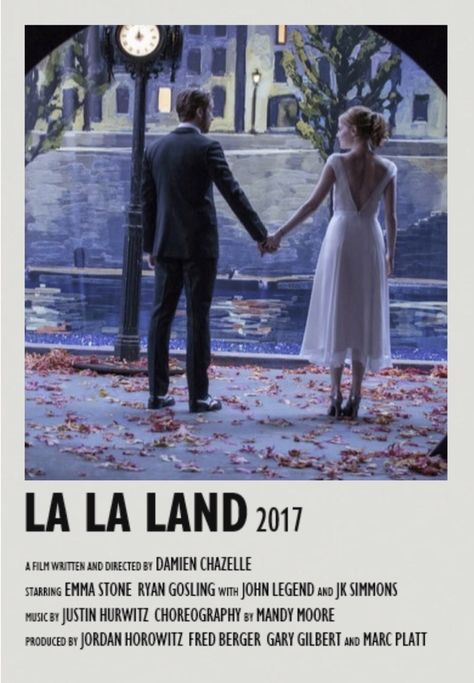 Lala Land Poster, Here's To The Fools Who Dream, Damien Chazelle, Lala Land, Film Posters Minimalist, Film Poster Design, Polaroid Poster, I Love Cinema, Classic Movie Posters