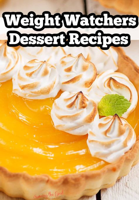 Healthy Baked Desserts Low Calories, Weight Watcher Cake Recipes, Ww Fluff Recipes, Lowfat Desserts 100 Calories, Ww Cake Recipes, Ww Pudding Desserts, Low Calorie Birthday Desserts, Low Fat Low Calorie Desserts, Low Calorie Desserts Easy Healthy