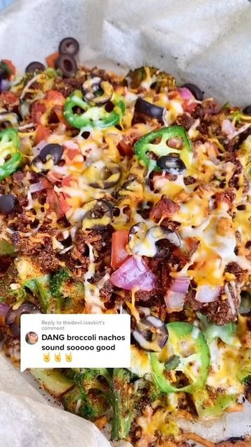 Healthy Nachos, Broccoli Bake, 2b Mindset, Low Carb Low Fat Recipes, Frozen Broccoli, Nachos Recipe, Broccoli Recipes, Broccoli And Cheese, Seasoning Blend