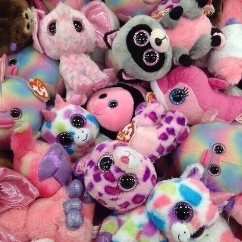 Discover and share the most beautiful images from around the world Beanie Boo, Beanie Boos, Pink Rainbow, Stuffed Animals, We Heart It, Lost, Rainbow, Animals, Pink