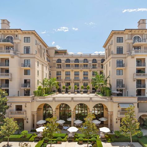 Hotel Exterior, Los Angeles Hotels, Hollywood Homes, Hotel Building, Conde Nast Traveler, Conde Nast, Luxury Homes Dream Houses, Classical Architecture, Hotel Design