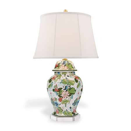 Port68Store - Port 68 brings designer driven product from ports around the world to the marketplace. Lily Pad Flowers, Flat Vase, Porcelain Lamps, Ceramic Objects, Jar Table Lamp, Colorful Lamps, Blue Table Lamp, Vase Lamp, Designer Shades