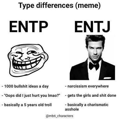 MBTI types ENTP vs ENTJ Isfp Entj Relationship, Entj Vs Estj, Entj Entp Relationship, Intj Entp Dynamics, Entj Wallpaper, Entj And Entp, Mbti Explained, Entj 8w7, Entj Type