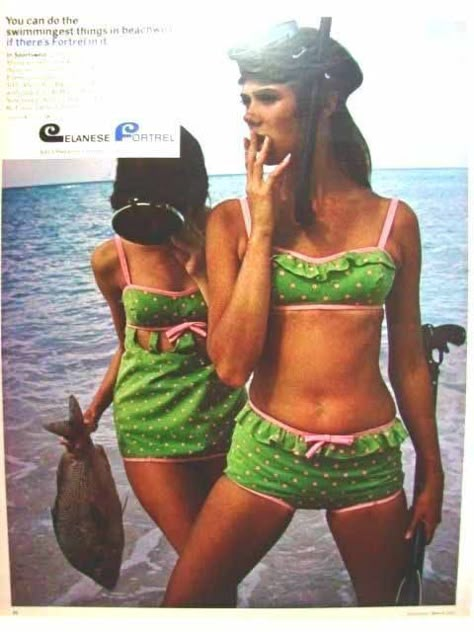 Sunscreen Advertising, 60s Swimwear, 70s Swimwear, Vintage Beach Party, Summer Vintage Outfits, Late 60s Fashion, Vintage Bathing Suit, 60’s Fashion, Colleen Corby