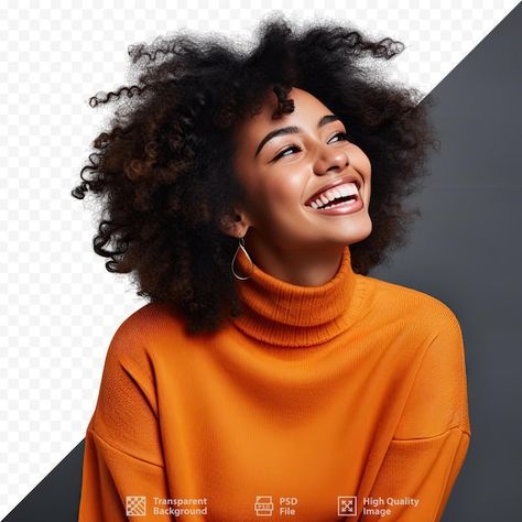 PSD a woman with a smile on her face | Premium Psd #Freepik #psd #black #white-background #advertising #laughing Beautiful Pictures Of People, Typography In Advertising, Black Woman Smile, Model Laughing, Background For Graphic Design, Smiling Black Woman, Smiling Pictures, Background Advertising, Women Smile