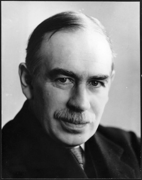 John Maynard Keynes, Baron Keynes, by Ramsey & Muspratt, 1937 - NPG P363(14) - © Peter Lofts Photography / National Portrait Gallery, London John Maynard Keynes, Cambridgeshire England, Bloomsbury Group, London School Of Economics, Social Policy, University Of Cambridge, Economic Policy, National Portrait Gallery, Literature Art