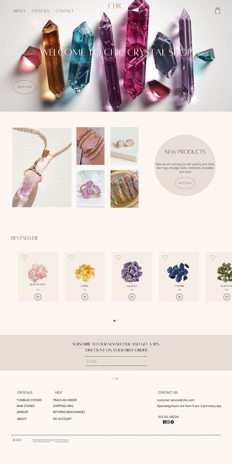 a website for selling crystals Creative Crystal Jewelry, Crystal Website Design, Crystal Website, Jewellery Website Design, Selling Crystals, Jewelry Website Design, Jewellery Website, International Craft, Accessories Website