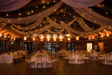 Wedding Decoration Inside, Ceiling Lights For Wedding Reception, Wedding Decorations Inside Hall, Venue Ceiling Decoration, Banquet Hall Wedding Reception, Small Wedding Venues Indoor, Wedding Decorations Indoor Elegant, Inside Wedding, Wedding Ceiling