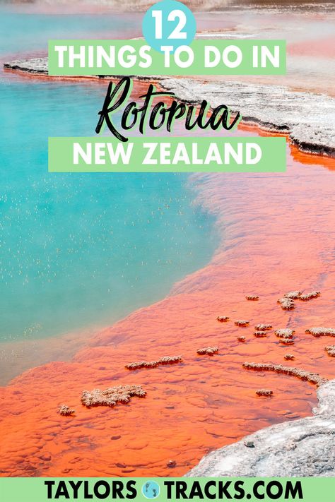 Things To Do In New Zealand North Island, New Zealand Rotorua, North Island New Zealand Itinerary, Maori Culture, New Zealand Tourist Attractions, Rotorua New Zealand, Natural Hot Springs, Nz Travel, New Zealand Adventure