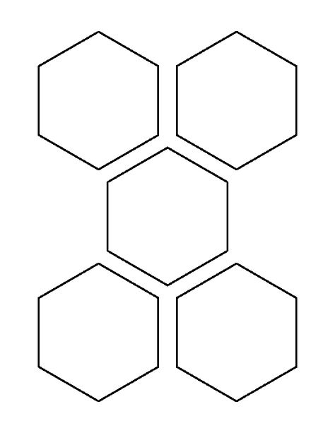 3.5 inch hexagon pattern. Use the printable outline for crafts, creating stencils, scrapbooking, and more. Free PDF template to download and print at http://patternuniverse.com/download/three-and-a-half-inch-hexagon-pattern/ Make Your Own Stencils Free Printable, Printable Hexagon Template Free Pattern, Hexagon Template Free Printable, Hexagon Pattern Template, Pfp Template, Hexagon Template, Printable Outline, Stencils Printables Templates, Printable Craft Templates