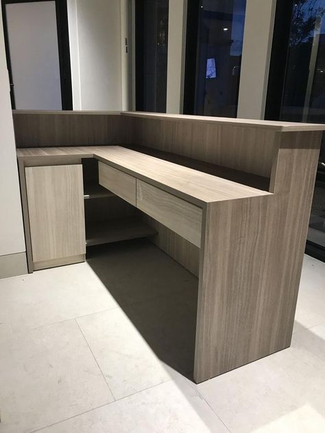 Cash Counter Design, Office Counter Design, Reception Table Design, Counter Tables, Shop Counter Design, Office Reception Design, Instagram Office, Office Reception Furniture, Reception Desk Counter