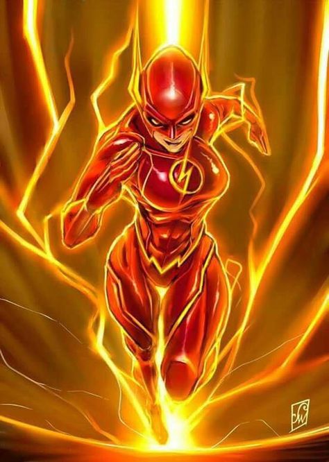 Female Flash, Female Comic Characters, Dc Women, Flash Comics, Dc Comics Girls, Comic Book Girl, Comics Anime, Univers Dc, Arte Dc Comics