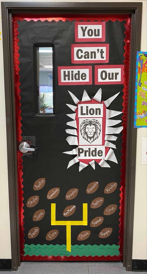 CTCS Homecoming 2021 Door I did for 2nd Grade School Spirit Classroom Doors, Hoco Door Ideas, Spirit Week Door Decorations, Hoco Door Decorating, Homecoming Classroom Door, Homecoming Door Ideas, Homecoming Door Decorations, High School English Activities, 2024 Classroom