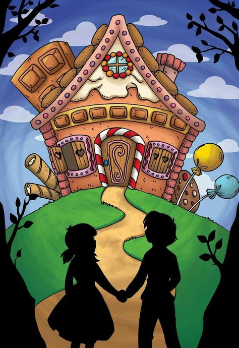 Gingerbread House Drawing, Kindergarten Math Problems, Hansel And Gretel House, Multi Step Equations Worksheets, Medieval Germany, Brothers Grimm Fairy Tales, Chinese Drawings, Hansel And Gretel, Fairy Stories