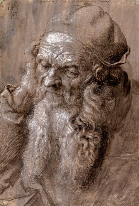 Albrecht Durer Paintings, Trois Crayons, Master Drawings, Simple Oil Painting, Male Figure Drawing, Master Drawing, Human Figure Drawing, Albrecht Dürer, Principles Of Art