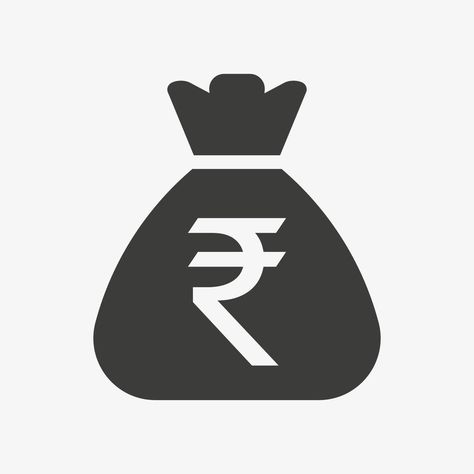 Rupee icon. Money bag flat icon vector pictogram. Sack with Indian rupee isolated on white background. Indian currency symbol Rupees Logo, Indian Rupee, Sign Typography, Indian Currency, Currency Symbol, Money Icons, Logo Sign, Flat Icon, Money Bag