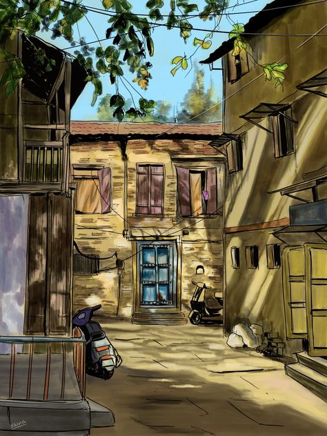 Pune Street, Bengali Vibes, Street Illustration, Painting Challenge, Detective Game, Abstract Pencil Drawings, Emoji Drawings, Simple Building, Indian Illustration