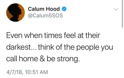 Awww he’s so cute 5sos Tweets, 5sos Quotes, Alive Quotes, Hood Quotes, 5sos Imagines, High Quality Pictures, Let Me Down, Five Seconds Of Summer, Calum Hood