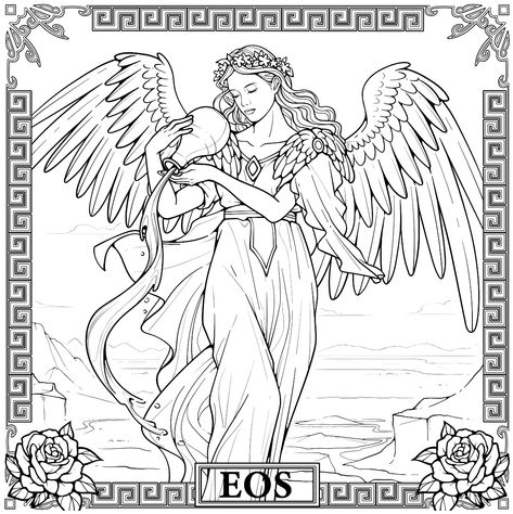 Goddess Coloring Pages, Collage Portrait, Color Drawing Art, Zodiac Designs, Adult Colouring Pages, Drawing Templates, Coloring Book Art, Cute Coloring Pages, Art Poses