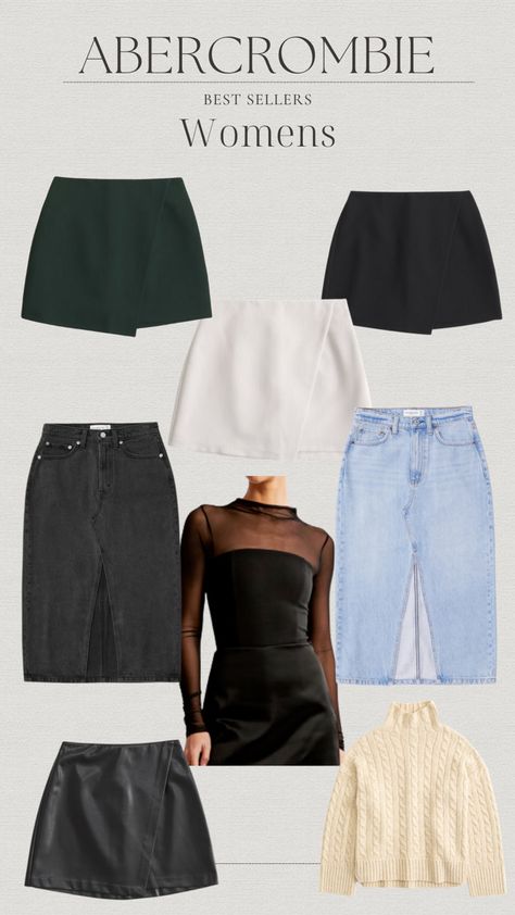 So many cute skirt options from Abercrombie! I’m eyeing the viral skort! #workoutfit #professional #business #skorts #skirtoptions Follow my shop @Lo_Novi1 on the @shop.LTK app to shop this post and get my exclusive app-only content! #liketkit #LTKworkwear #LTKSeasonal #LTKfindsunder100 @shop.ltk https://liketk.it/4qh1o Skort Outfit, Work Skirts, Cute Skirt, Denim Midi Skirt, Skirt Outfit, Cute Skirts, Skorts, Skirt Outfits, Work Outfit