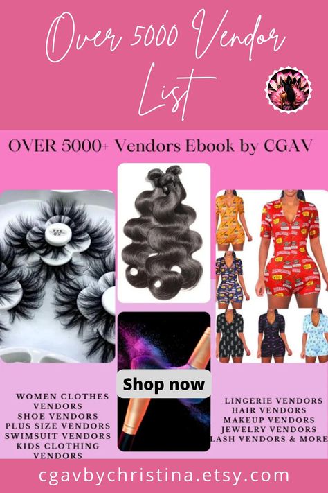 Over 5000 Vendor List Wholesale Hair Vendors, Wholesale Vendors List Free, Raw Hair Vendor List, Wig Vendors List, Hair Vendors Wholesale List, Business Baby, Queen Tshirt, Business Mindset, Sell On Etsy