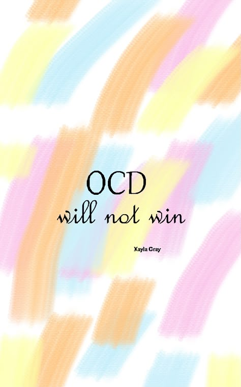 OCD will not win. OCD will not keep taking what we care about away from us. OCD will not continue to make our lives smaller.OCD will not win; I won't let it. I will keep trying my best every day, In this lifelong journey with OCD. I can still live a beautiful, fulfilling life even with the presence of OCD, and so can you. We won't let OCD win. We will keep supporting each other. We will keep advocating. We will keep doing the things that we're doing to take our life back from OCD.   This quote is from a video I made titled The story of my dress. OCD will not win. OCD recovery. Clean Aesthetic Ocd, False Memory Ocd, Ways To Help Ocd, Ocd Wallpaper, Ocd Quotes Strength, Ocd Thoughts, Ocd Quotes, Health Sayings, Ocd Therapy