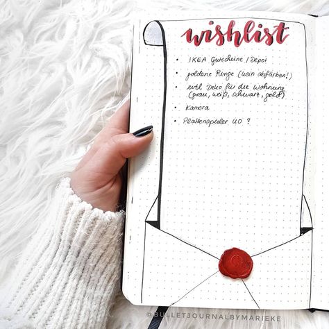 Ｍａｒｉｅｋｅ  |   𝘽𝙪𝙡𝙡𝙚𝙩 𝙅𝙤𝙪𝙧𝙣𝙖𝙡 on Instagram: “Here is my christmas wishlist! What are your material christmas wishes?” Bullet Journal Ideas For December, Christmas Bullet Journal Ideas, Bullet Journal Weekly Spread Layout, Christmas Bullet Journal, Bullet Journal Calendar, Journal D'inspiration, Bullet Journal Christmas, Minimalist Bullet Journal, December Bullet Journal