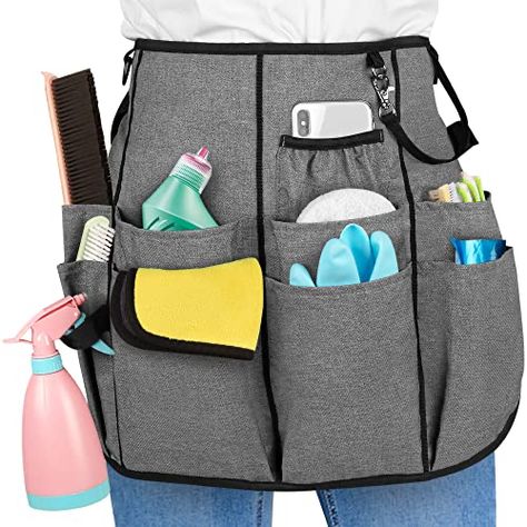 Cleaning Apron, Cleaning Caddy, Caddy Bag, Tool Organizers, Garbage Bags, Linen Textile, Professional Cleaning, Waist Belt, The Professional