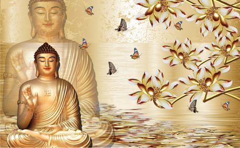 Buddha 3d wallpaper designs 3d Wallpaper For Walls Budha, Buddha 3d Wallpaper, Buddha 3d, Wardrobe Laminate, 3d Wallpaper Cartoon, Buddha Wall Decor, Laminate Design, Wardrobe Laminate Design, 3d Wallpaper Design