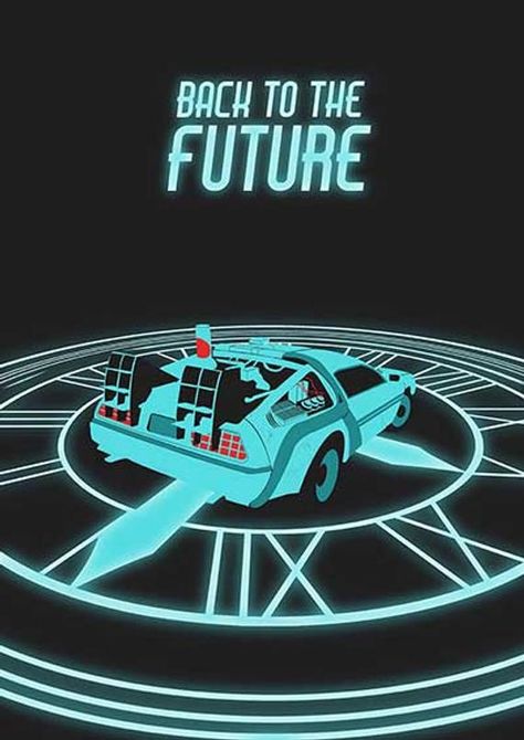 Back To The Future Poster, Future Iphone, Future Poster, New Retro Wave, Minimal Poster, Movie Prints, Love Film, Alternative Movie Posters, Film Prints