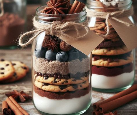 “DIY Last-Minute Gifts! 🎁 Thoughtful & Quick to Make” “Need a thoughtful gift in a pinch? 🎁 Try these quick and creative DIY ideas! From mason jar treats to homemade candles and heartfelt photo collages, these gifts are easy, affordable, and meaningful. Perfect for last-minute givers!⏳🎁 1️⃣ Mason Jar Gifts: Layered cookie or cocoa mix in jars, tied with rustic twine and tags. 2️⃣ Homemade Candles/Bath Salts: Aesthetic jars with pastel bath salts or candles with dried flowers. 3️⃣ Personaliz... Jar Cake Ideas, Aesthetic Jars, Mason Jar Treats, Candles With Dried Flowers, Cake In A Cup, Cake In A Jar, Mason Jar Gifts, Cocoa Mix, Bath Candles