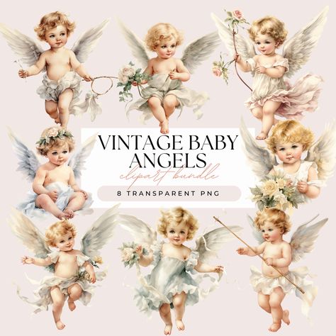 Cherub Art Paintings, Angels Clipart, Cupid Cherub, Cherub Art, Cherub Baby, Angel Clipart, Victorian Angels, Angel Cherub, Angel Crafts