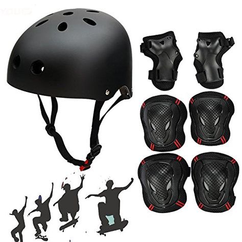 Skateboarding Protective Gear, Skateboard Tricks, Outdoor Roller Skates, Outdoor Skating, Skate Helmet, Skate Helmets, Kids Skateboarding, Kids Bike Helmet, Skateboard Helmet