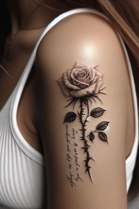 Black And White Roses Tattoo, Arm Tattoo For Women, Lotus Blooming, Positivity Tattoo, Marriage Tattoos, Minimal Tattoos, Rose Tattoos For Women, Pretty Hand Tattoos, Beautiful Tattoos For Women