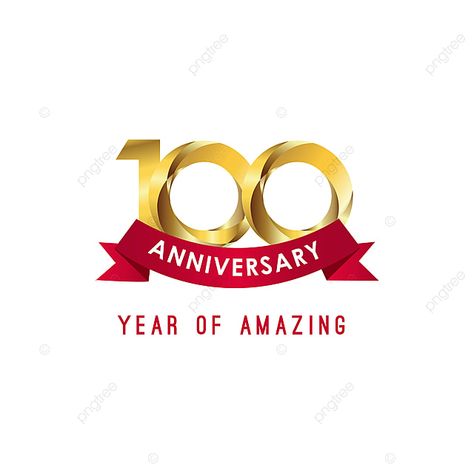 100 Years Anniversary Design, 100 Years Logo Design, 100 Years Logo, Anniversary Years, 60 Year Anniversary, 100 Anniversary, 100 Year Anniversary, 30 Year Anniversary, Illustration Template