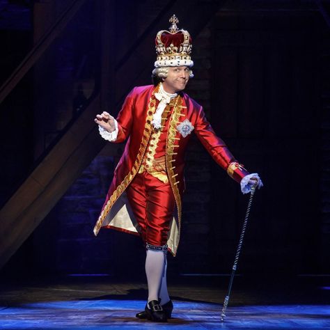 King George The Third, Hamilton Outfits, Hamilton Lyrics, King George I, Kill Your Friends, George Hamilton, Jonathan Groff, Hamilton Funny, King George Iii