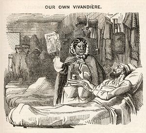 Seacole as depicted in Punch in 1857. Mary Seacole, Primary History, History Of Nursing, Nursing Profession, Florence Nightingale, Women Nurse, British Soldier, Islamic World, Nightingale