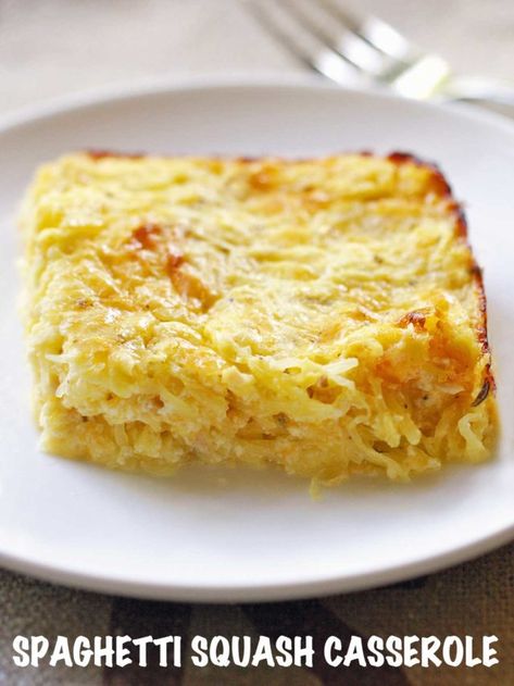 Recipes Meatless, Cheesy Spaghetti Squash, Healthy Squash Recipes, Spaghetti Squash Recipes Healthy, Spaghetti Squash Recipes Easy, Recipes Spaghetti, Cheesy Spaghetti, Healthy Casserole, Spaghetti Squash Casserole