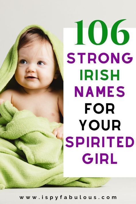 Irish girl names are strong and unique, perfect for the independent, spirited girl. These 106 Irish names for girls are so fun. If you're looking for a creative name for your new baby girl, you will love this list of baby girl names! #babynames #babygirl #newbaby #pregnancy #babyname #irish #irishgirl #irishgirlname Irish Baby Girl Names, Southern Girl Names, Irish Girl Names, Girls Names Vintage, Irish Baby Names, Southern Baby Names, Modern Baby Names