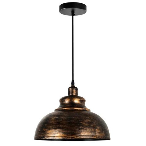 Williston Forge Tinsley 1 - Light Antique Copper Single Pendant & Reviews | Wayfair Square Pendant Lighting, Lantern Head, Hanging Pendant Light, Light Down, Rustic Retreat, Single Pendant Lighting, Outdoor Hanging Lights, Kitchen Island Lighting, Hanging Pendant