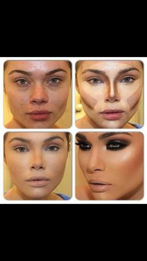 Contour wide nose Contouring Tutorial, Makeup Contouring, Contour Tutorial, Drag Make-up, Wide Nose, Contour Makeup Tutorial, Light Contouring, Cream Contour, Makeup Transformation