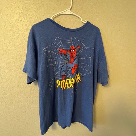 Spider-Man T Shirt Vintage Clothes, Mens Tees, A Month, Spiderman, Vintage Outfits, Marvel, Mens Tshirts, Fashion Design, T Shirt