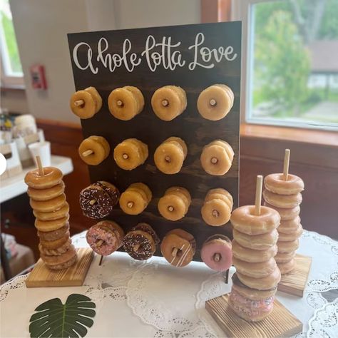 16 PCS, Up to 32 Donuts Donut Stand, Donut Wall, Donut Board, Donut Party, Wedding, Birthday, Bridal Shower, Baby Shower, Baby Gender Reveal Doughnut Stand, Donut Holder, Donut Board, Donut Wall Wedding, Dessert Wall, Bagel Bar, Donut Display, Donut Stand, Donut Box