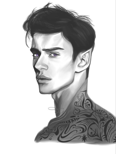 Rhysand Eyes, Acotar Sketches, Rhysand Drawing, Acotar Drawings, Saga Acotar, Bookmark Ideas, Eye Sketch, Mountain Tattoo, A Court Of Mist And Fury