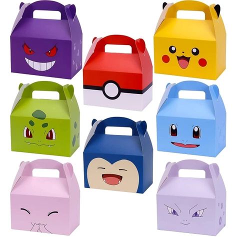 Just found this amazing item on AliExpress. Check it out! LKR2,373.53 | Pokemon Party Favors Birthday Party Decorations Pikachu Paper Gift Bags Handle Candy Box Baby Shower For Kids Supplies Gifts Pokemon Goodie Bags Ideas, Pokémon Party Favors, Pokemon Favor, Pokemon Party Supplies, Pokemon Candy, Pokemon Party Favors, Pokémon Birthday, Party Favors Birthday, Favors Birthday