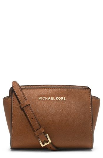 Closet Necessities, Sac Michael Kors, Brown Messenger Bag, Cross Body Satchel, Mini Messenger Bag, Mini Crossbody Purse, Michael Kors Selma, Fall Closet, Mk Handbags