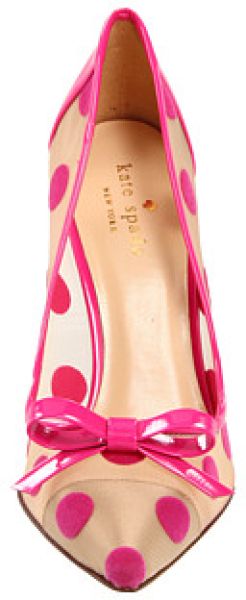 Kate Spade Summer High Heels, Luxury Kate Spade Chic Heels, Kate Spade Pointed Toe Evening Heels, Luxury Kate Spade Pointed Toe Heels, Kate Spade Chic 4-inch Heels, Chic Chic, Polka Dot Shoes, Gorgeous Shoes, Fabulous Shoes